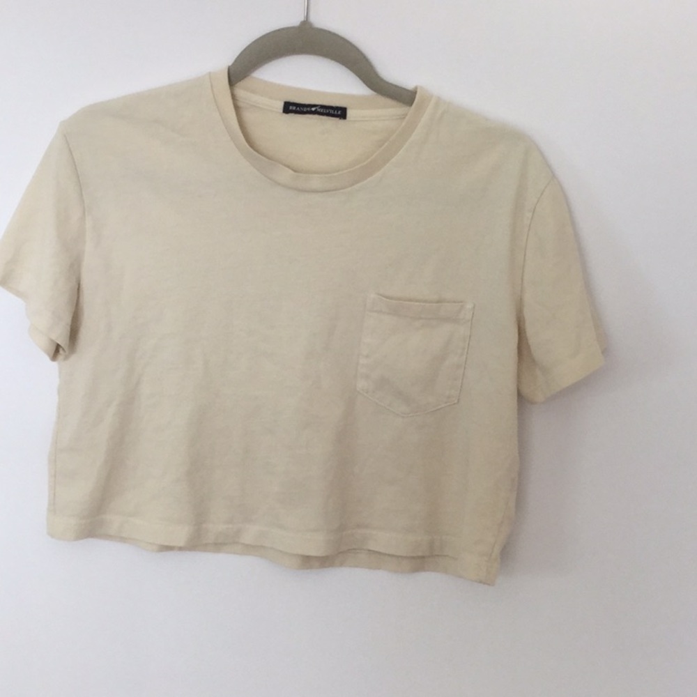 Brandy t shirt cropped oversized